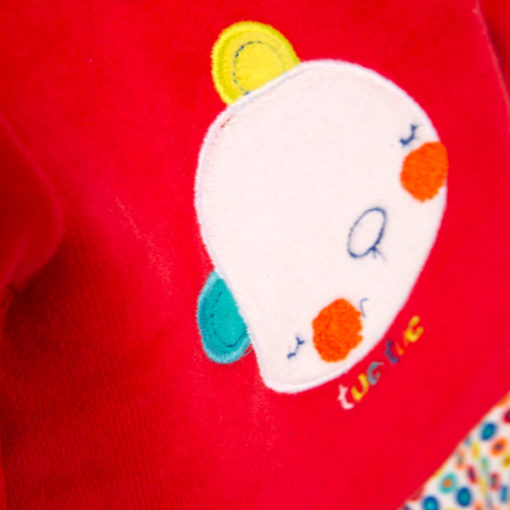 conjunto tundosado camiseta polaina algodon tuctuc rojo up and down moda infantil rebajas invierno 38155 3 510x510 - Conjunto tundosado UpDown