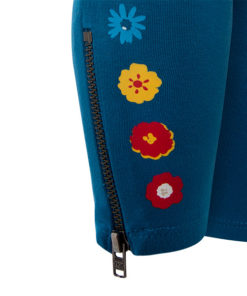 leggings mallas color turquesa con flores cremallera folk tuctuc moda infantil rebajas invierno 39168 3 247x296 - Leggings punto Folk