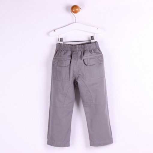 pantalon largo chino loneta gris con forro newness moda infantil rebajas invierno JBI04232 2 510x510 - Pantalón gris