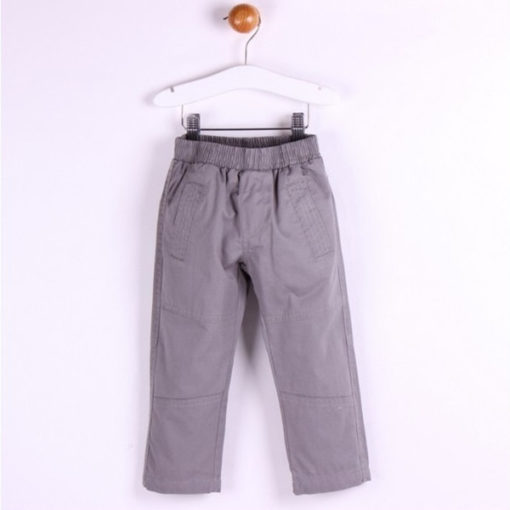 pantalon largo chino loneta gris con forro newness moda infantil rebajas invierno JBI04232 4 510x510 - Pantalón gris