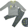 pijama algodon color gris flores pajaros tobogan moda infantil rebajas invierno 100x100 - Pijama tundosado Corazón musical