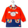 vestido de algodon combinado new town color naranja y azul marino tuctuc moda infantil rebajas invierno 38347 100x100 - Vestido vaquero Fish Rain