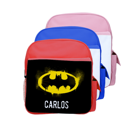 mochila infantil personalizada con estampados divertidos para la vuelta al cole batman 510x510 - Mochila infantil Batman