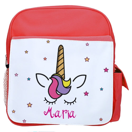 mochila infantil personalizada con estampados divertidos para la vuelta al cole unicornio 2 - Mochila infantil Unicornio 2