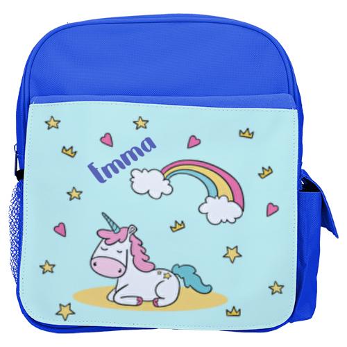 mochila infantil personalizada con estampados divertidos para la vuelta al cole unicornio arcoiris 2 - Mochila infantil Unicornio Arco Iris