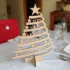 arbol nombres personalizado centro de navidad decoracion navidena con estrella madera 100x100 - Mickey Mouse DM