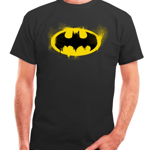 camiseta algodon manga corta dia del padre batman - Camiseta logo Batman