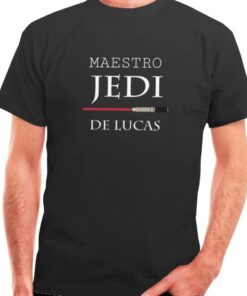 camiseta algodon manga corta dia del padre maestro jedi star wars papa friki sable espada laser 247x296 - Camiseta Maestro Jedi
