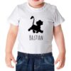 camiseta algodon manga corta dia del padre papa rey leon silueta negra hijo bebe 100x100 - Camiseta bebé player 2