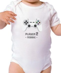 camiseta algodon manga corta dia del padre player one mando consola videojuegos gamer infantil body 247x296 - Body player 2
