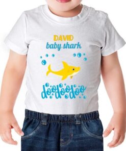 camiseta algodon manga corta dia del padre tiburon baby shark bebe 247x296 - Camiseta bebé Baby shark