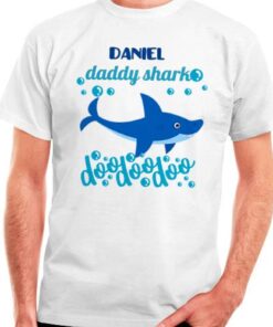 camiseta algodon manga corta dia del padre tiburon daddy shark 247x296 - Camiseta Daddy shark