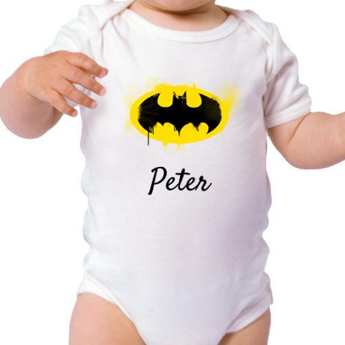 camiseta algodon manga corta dia de la madre regalo mama batman body - Body logo Batman