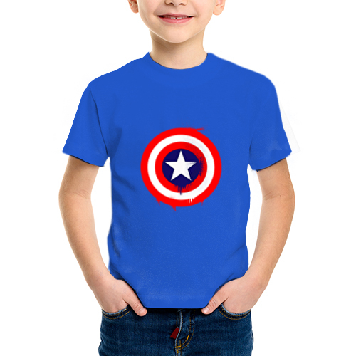 camiseta algodon manga corta dia de la madre regalo mama capitan america marvel - Camiseta Capitán América