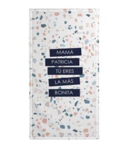 toalla rizo algodon personalizada regalo original dia de la madre mama la mas bonita 247x296 - Toalla playa la más bonita
