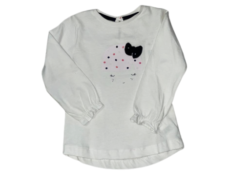 camiseta algodon manga larga carita muneca primavera entretiempo moda infantil zippy 510x383 - Camiseta Carita muñeca